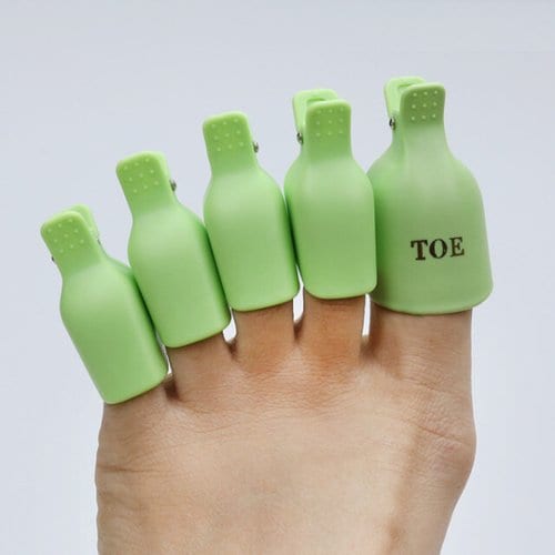 

Pad Sok-off Clip 5ea/Toenail Sok-off Gel Pad Sok-off green