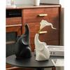 Nordic Modern Elephant Vase - Ceramic Ornament for Living Room, Sideboard, or Entrance Hall Display. A Perfect Housewarming Gift.