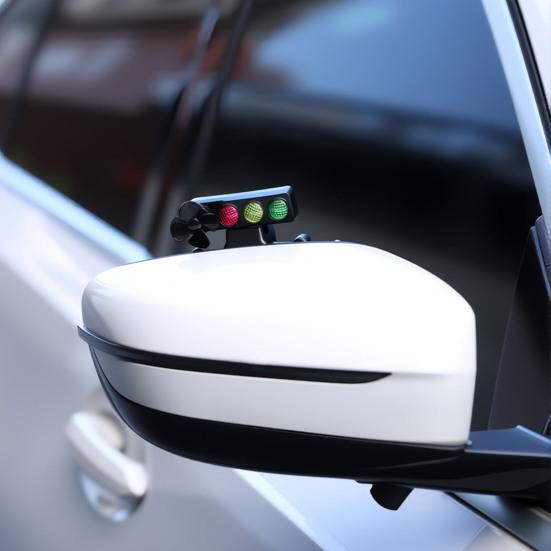 Car Rearview Mirror Rain Shield with Wind Lights Universal Rain Guard for Car Side Mirror Anti-Fog Weather-Resistant Car Accessories