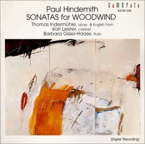

CD VARIOUS - Hindemith: Woodwind Sonatas 30CM358 Japan ObiClassical Used