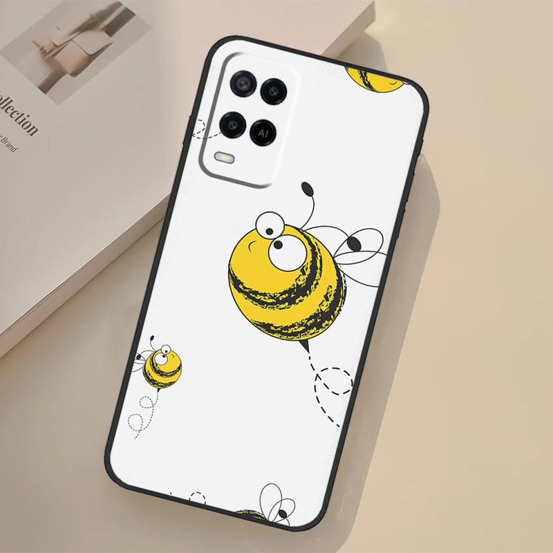 Bienenhonig Hülle Für Oppo A76 A96 A16 A17 A18 A60 A80 A40 A38 A58 A78 A98 A94 A74 A54 A15 A57 A77 A5 Pro