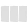 3Pcs Upper Top Screen Lens Replacement Plastic Cover for 2DS Handheld Game Console LCD Screen Parts Accessories