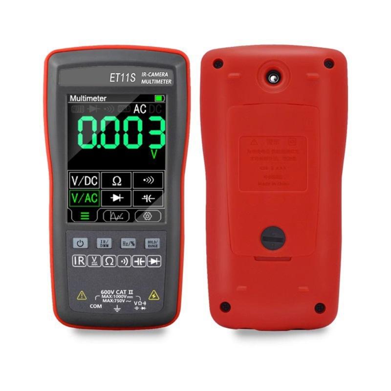

4000 Counts Multimeter 24x32 Thermal Imager Rechargeable Thermal Imaging Camera Voltage Resistance Diode Test Meter 1
