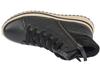 RIEKER Booties, Womens Black Sneakers