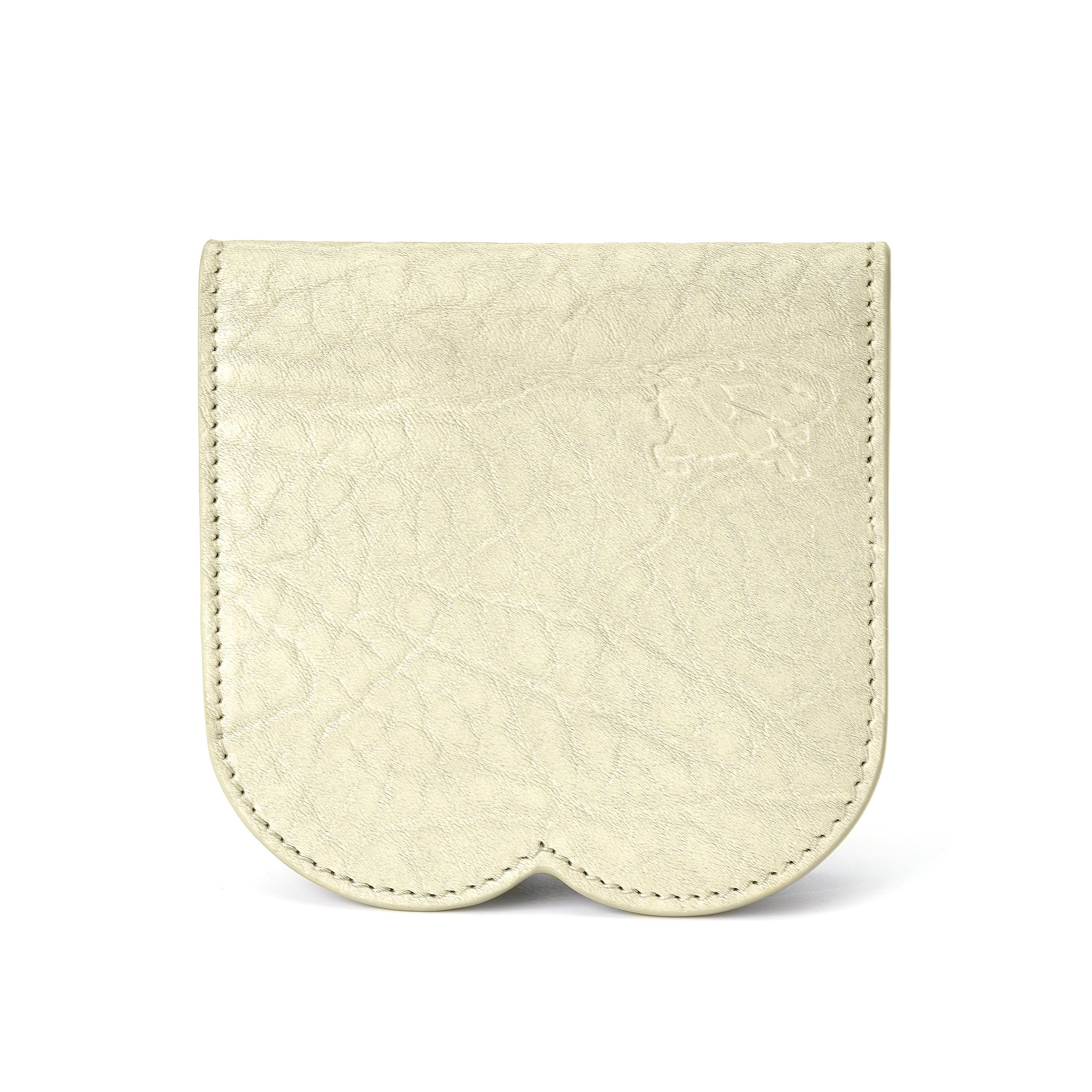 Burberry Embossed Leather Card Holder Cream Textured Leather Mini Wallet for Women Daily Use 8081078 Basic Set BagDust Bag 20800₽