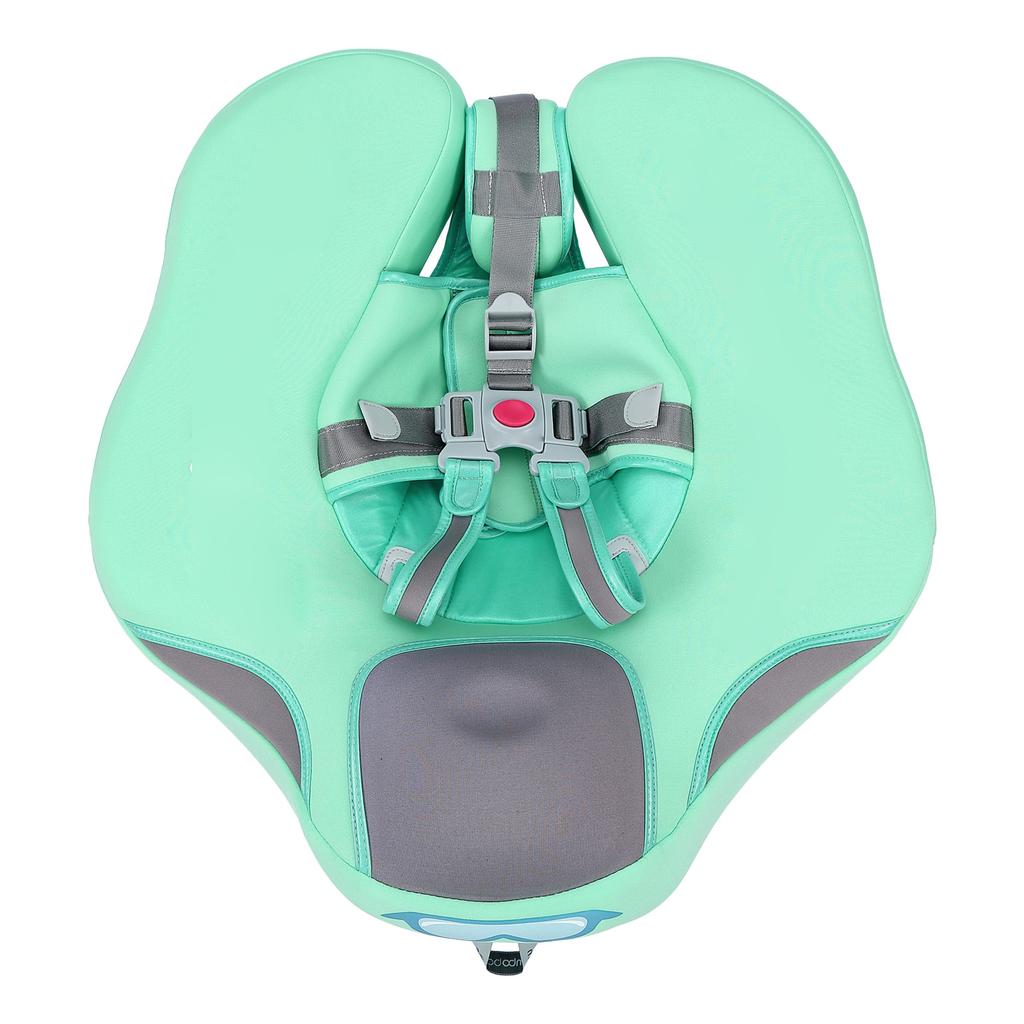 Non-Inflatable Baby   with Canopy Infant Lying Swimming   Pool Swim Trainer for 3-24 Months Baby