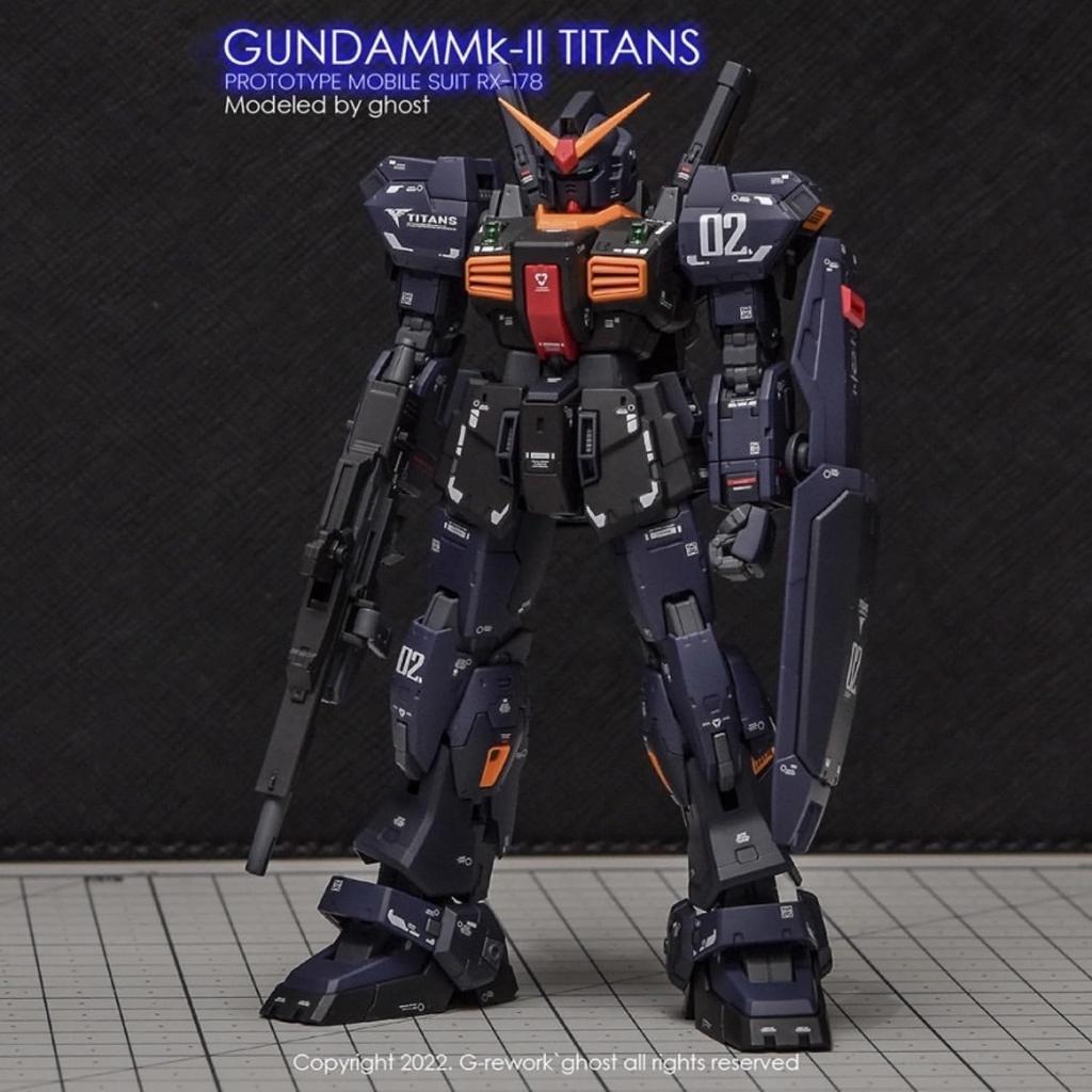 HG RG EG Robot MS Ensha Decals RG Gundam Fluorescent!! 1/144 Detail-Up Water-Transfer (for 1/144 RX-178-2 Mk-II (Titans Specification)) [Used]