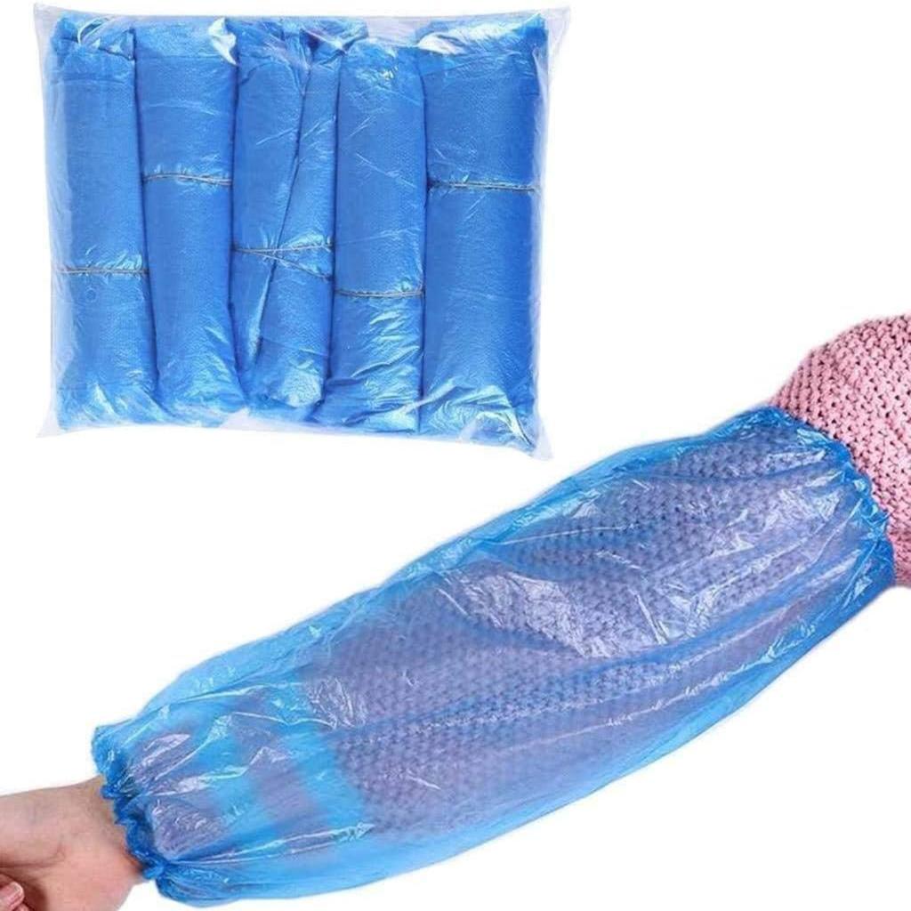 100 Pcs Disposable Arm.Sleeves Covers Waterproof Protector
