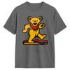 Oversized T Shirt Summer Gratefuls Deads Yellow Dancing Bear Hippie T Shirts Cotton Tshirt Unisexs Y2K Retro Short Sleeve Clothes