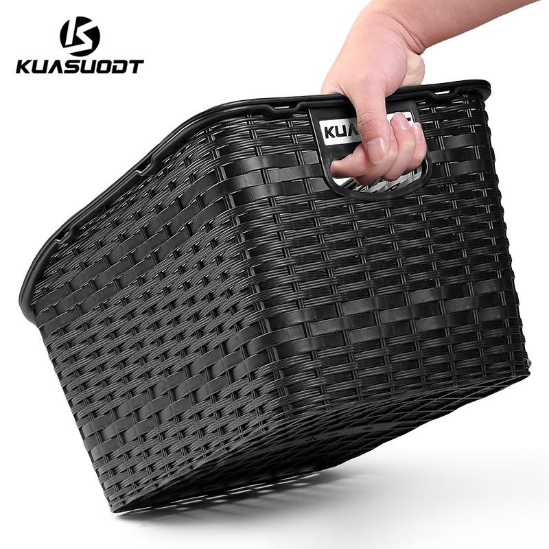 Velkokapacitní zadní koš na kolo s víkem pro horská a elektrická kola - Přepravka pro domácí mazlíčky nebo náklad.