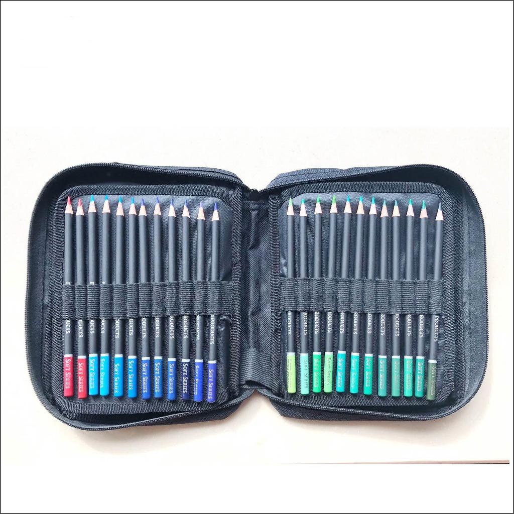 72-Color Oil-Based Colored Pencil Set for Art Painting