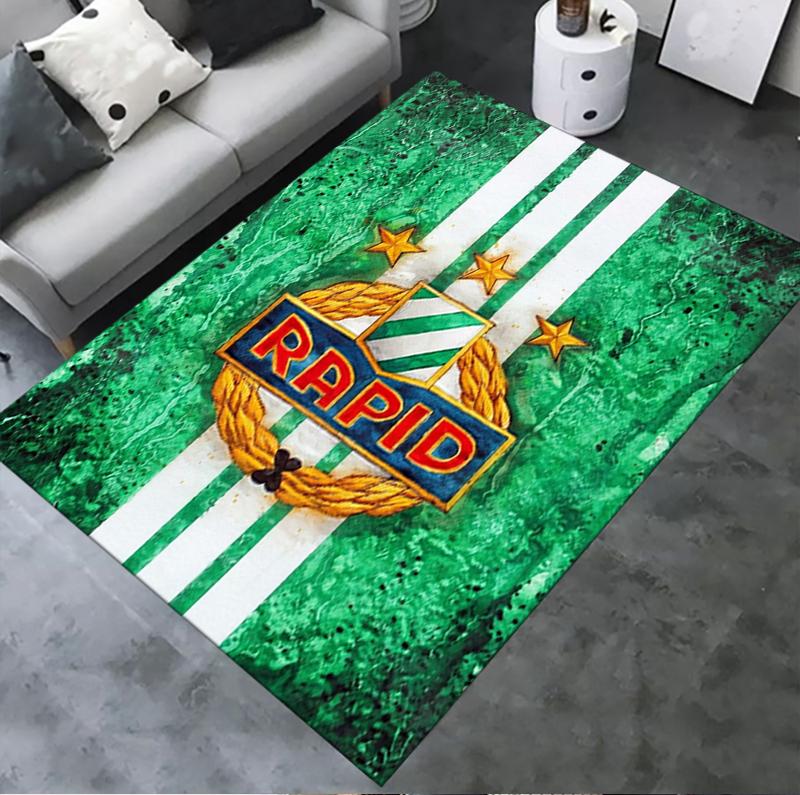 Sk Rapid Wien Carpet Rug For Living Room Bedroom Home Sofa Decorationkids Play Nonslip Floor Mat