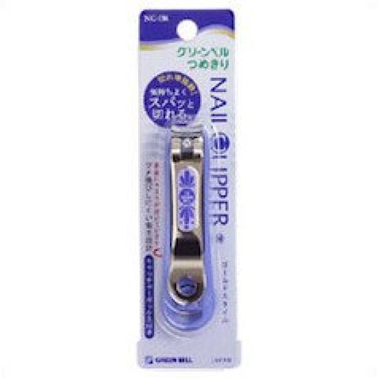 

Gold nail clipper M size Blue NC-136 синій