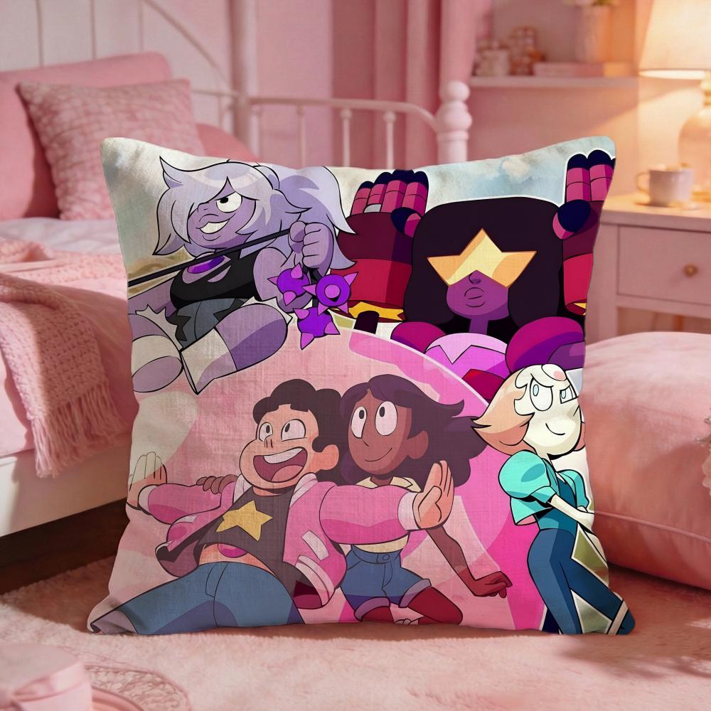 Steven Universe FFutures Cushion Cover Premium Comfort Reversible Pillow Cove Two In One Design For Any Room Car Interior