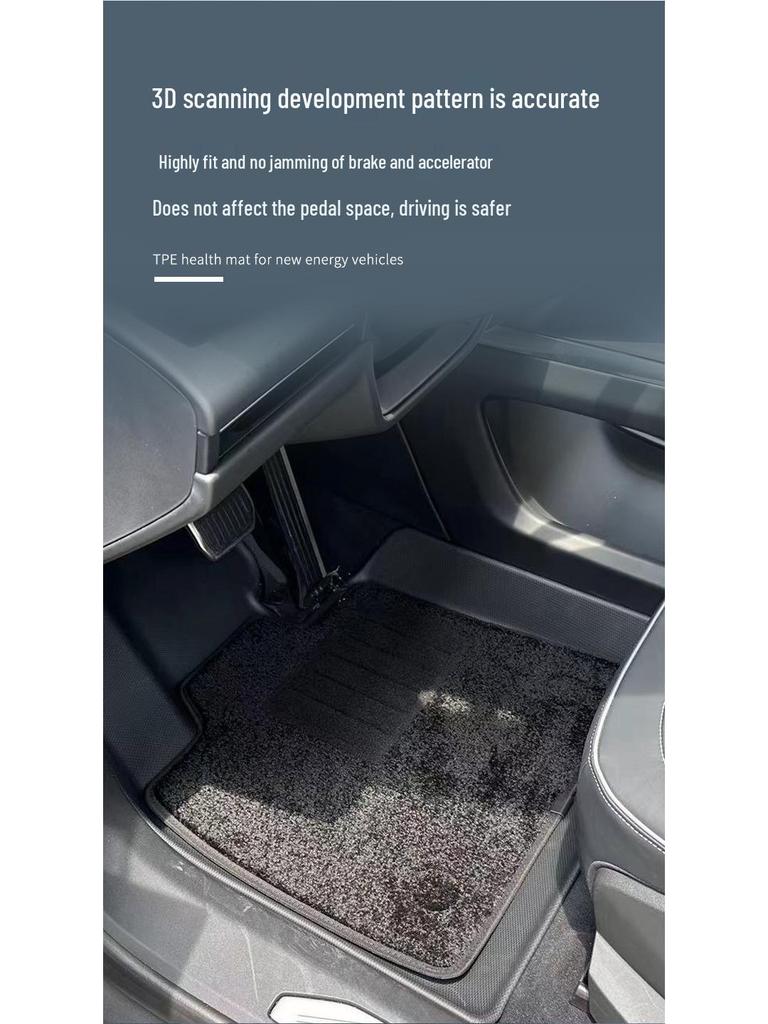Eco-Friendly, Odorless, Wear-Resistant TPE Trunk and Backrest Pad for HiPhi Y