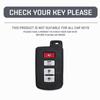 TPU Car Remote Key Case Cover Shell Fob For Toyota Avalon Camry Corolla RAV4 Highlander Auris CHR Land Cruiser Auto Accessories