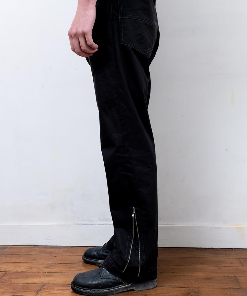 Pabeo Side Zip Pants (Black)
