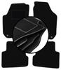 Set of Velour Floor Mats For: Skoda Fabia II Hatchback, Station Wagon (2007-2014)