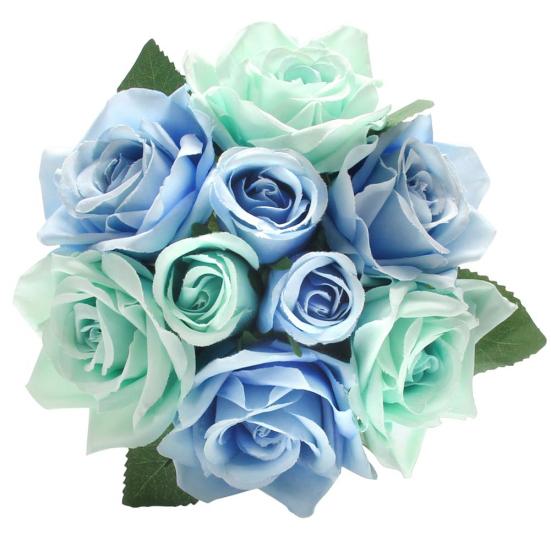 1 Stück künstliche Rose Blume Foto Requisite Hochzeit Home Office Tischdekoration