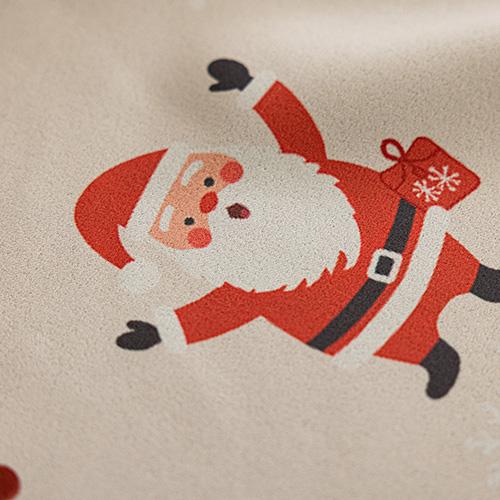 

1PC Nuan Series Christmas Style Blackout Curtains Santa Claus Pattern Printed Curtains for Bedroom Living Room Balcony Window for Home Decor W100cm x L130cm