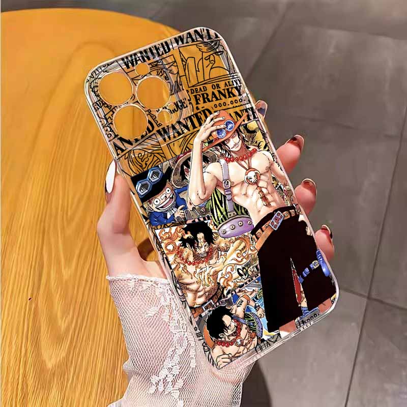 

Ones Pieces Luffys Phone Case For Samsung S26 S25 S24 S23 S22 S21 S20 FE Note20 Note10 Plus Ultra Lite Edge 5G Clear Soft TPU Samsung S20