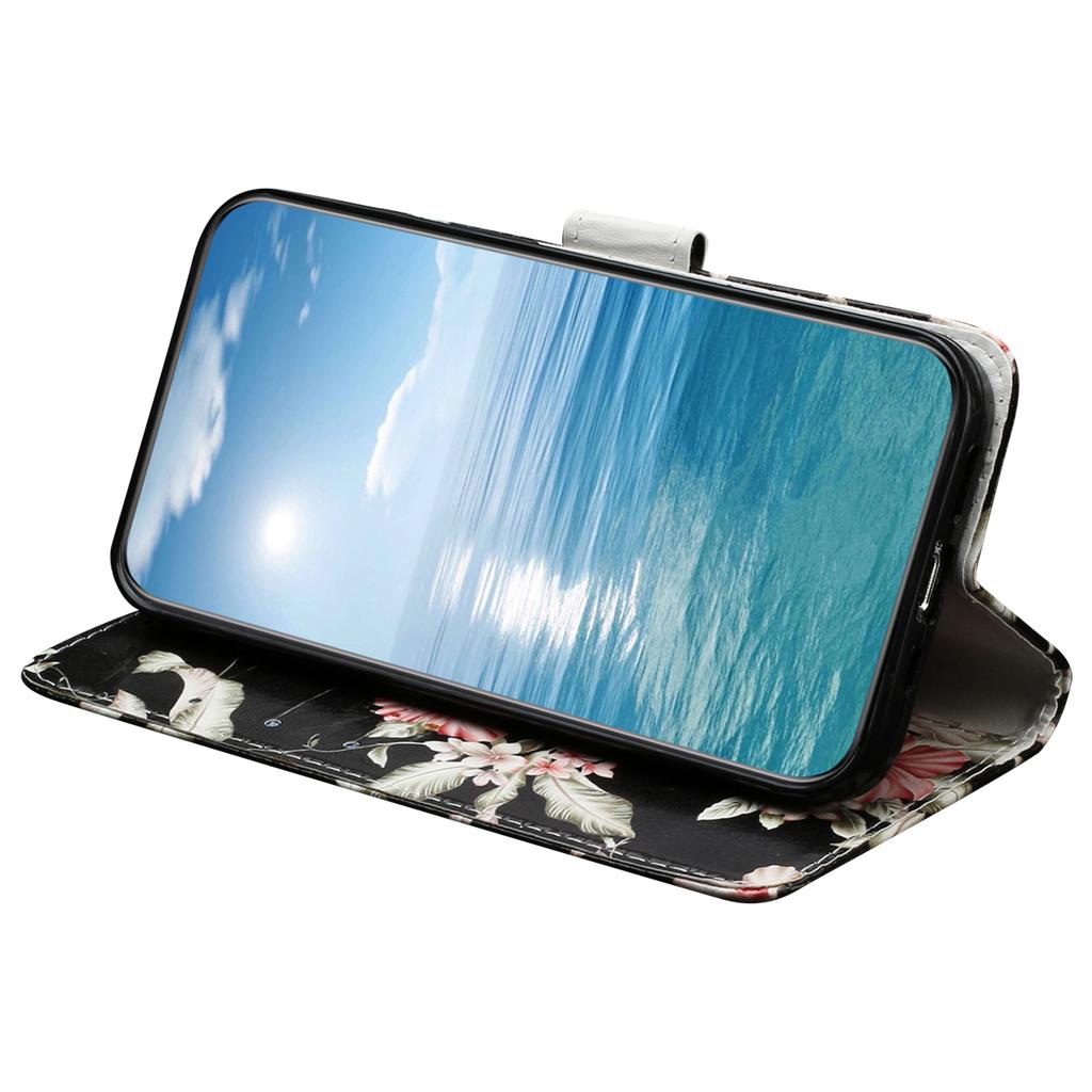 For Samsung Galaxy S25 Edge Case Pattern PU Leather Flip Phone Cover