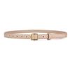 Women's Fashion Leather Belt - Slim, Versatile Pin Buckle for Jeans