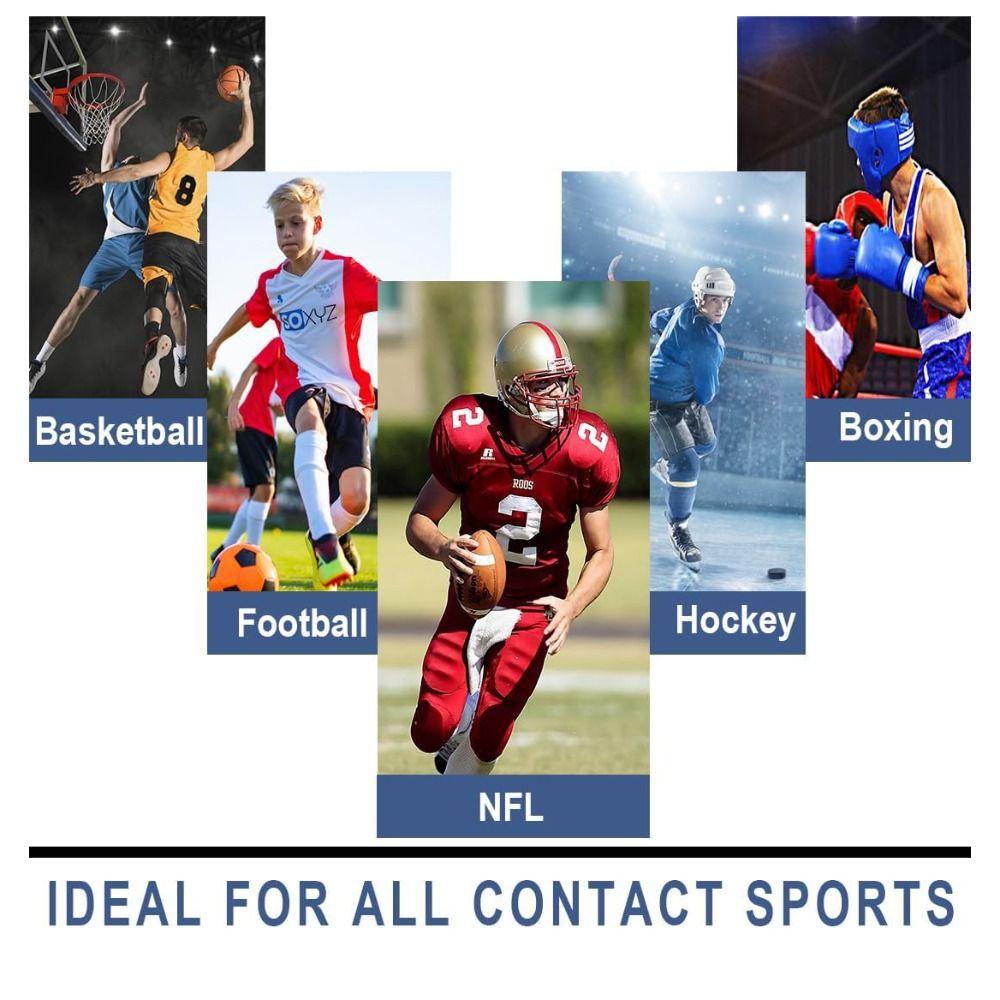 Universal Football Mouthpiece Comfortable Sports Mouthguard  Hockey Accessories