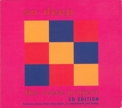 CD REESE PROJECT - So Deep  NWKCD68 Network Records 1993 UK Dance & Electronica Used