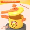 Children'S Simulated Kitchen Toy Set Fruit Vegetable Cutting Set Stir Fry Induction Cooker Set Complete Set Kitchen Utensils