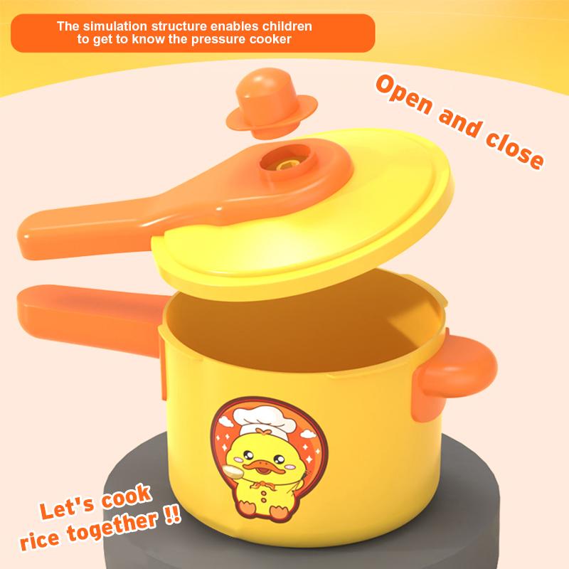 Children'S Simulated Kitchen Toy Set Fruit Vegetable Cutting Set Stir Fry Induction Cooker Set Complete Set Kitchen Utensils