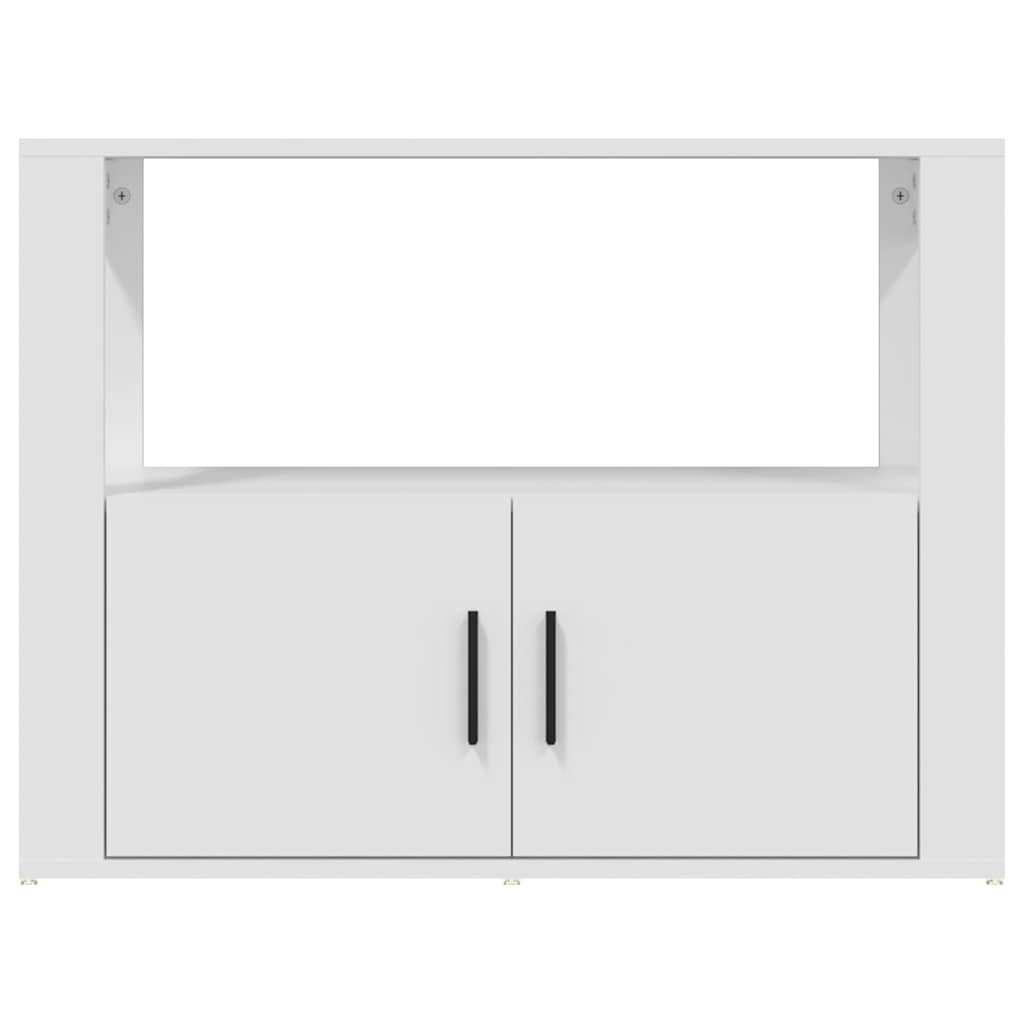 Sideboard White 80 x 30 x 60 cm Particleboard