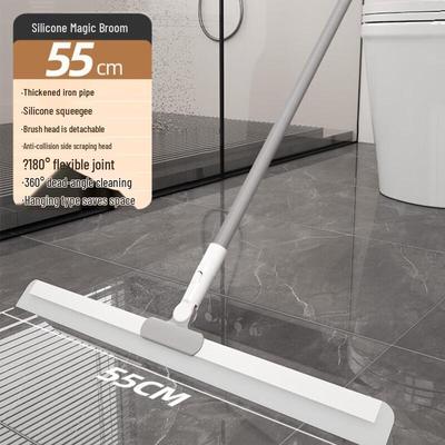 Yixi Self-Wringing Silicone Squeegee Mop