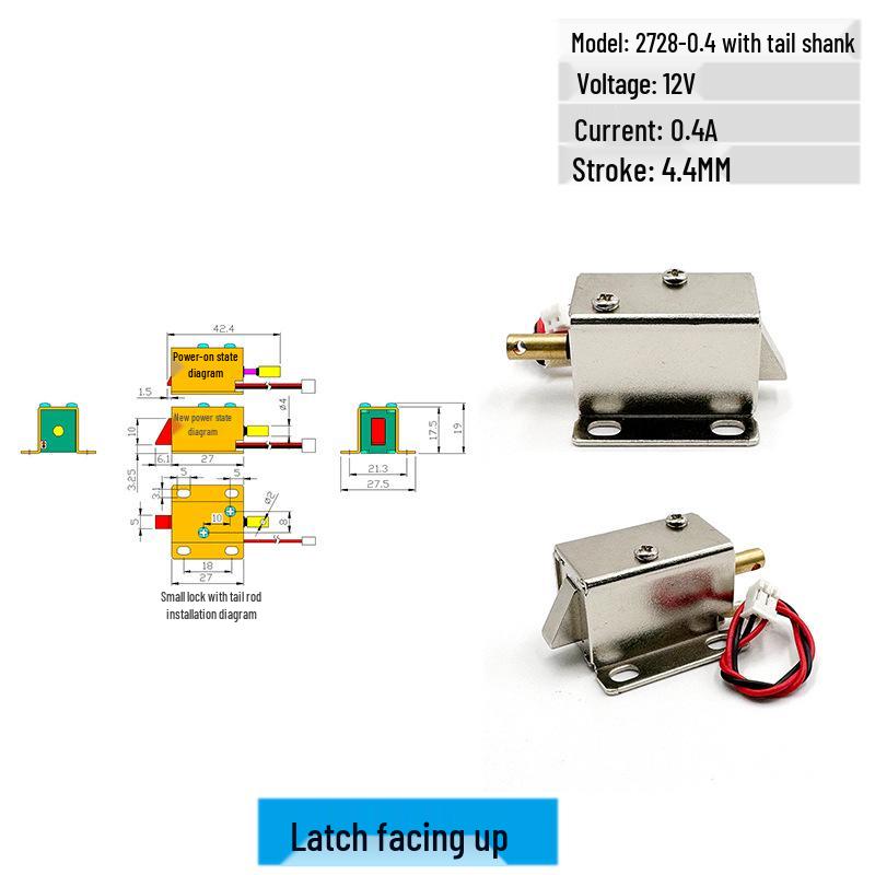 Hengda 2728 Micro Electromagnetic Smart Locker Lock