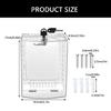Lockable Thermostat Lock Box with Key Clear Thermostat Guard Protective Cover Replacement Thermostat Guard Enduring