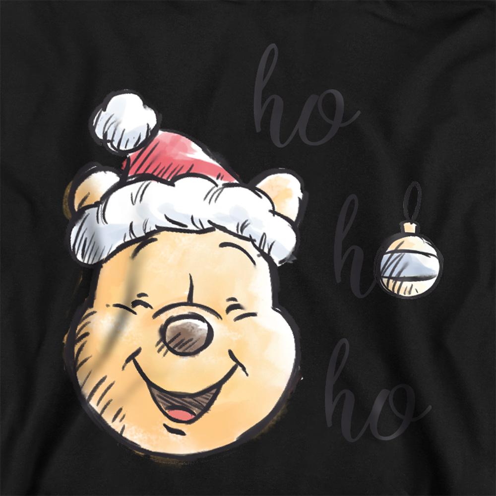 Winnie the Pooh Childrens/Kids Ho Ho Ho, Merry Christmas Hoodie