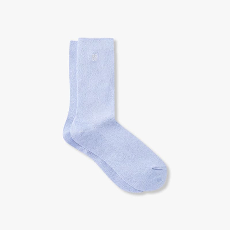 GCUT Mini Logo Metallic Socks_Light Blue 7215284402