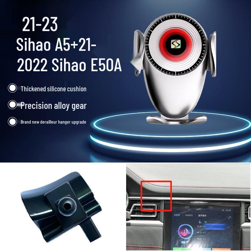 Sihao X8/X7/QX/E10X/A5 Navigation Gravity Car Phone Holder - Air Vent Mount