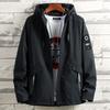 Men's 2022 Korean Style Casual Hooded Jacket - Spring/Autumn Youth Plus Size Trend