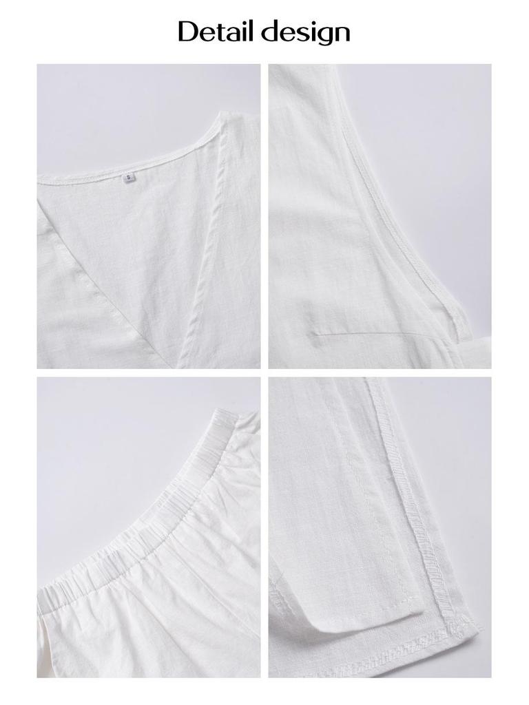 Diyun 2025 Spring/Summer Rayon Cardigan Vest & Shorts Set - Women's Casual Vacation Style, European/American Fashion.