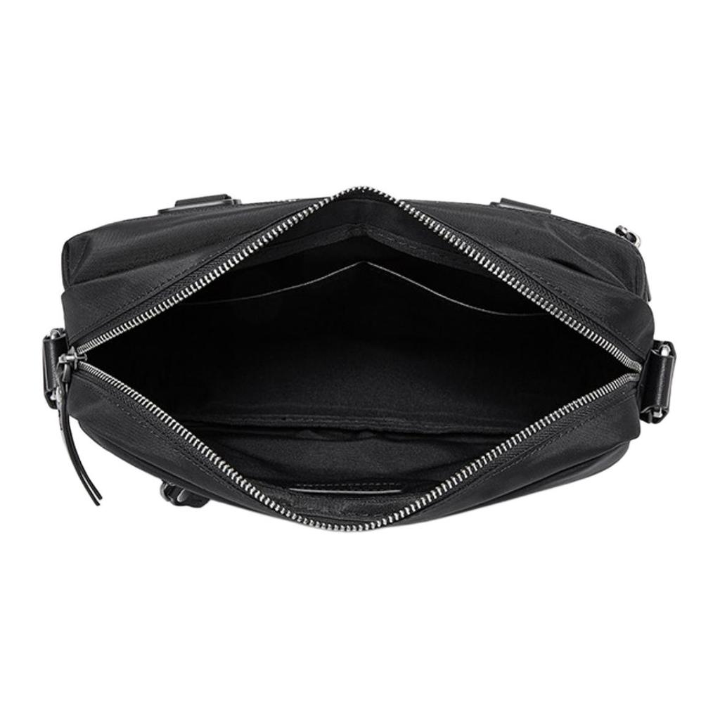 New JAGUAR Fabric Crossbody Bag Shoulder Bag Men's Black JA1T1200223101