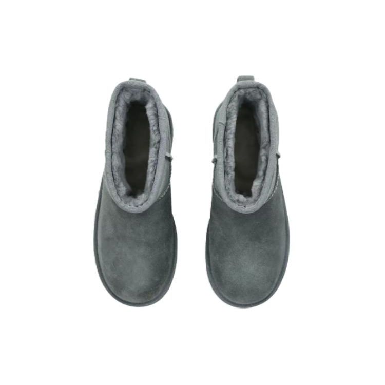 UGG Classic Mini Platform Boot Rainstorm Women Sneakers Grey 1134991-RNS