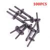 100PCS Big Size Nylon Blind Rivet Fastener Bumper Clip 34201631 Fit For Jeep WJ Grand Cherokee