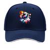 Colorful Astronaut Space Galaxy Planets Sun Illustration Sandwich Baseball Cap Unisex Women Sun Cap Outdoor Workouts Hat