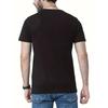 European sizes Men'S Casual Sports Trendy Fitness Outdoor Short-Sleeve Shirt, Fashionable 2D Print Design, Elastic Comfortable Fit for Exercise