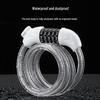 WEST BIKING Portable 5-Digit Password Bike Cable Lock