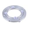 Swivel Base Practical Rotating Stand Aluminum Revolving Platform Display Stand Simple Install for 20-25cm Glass Dishes