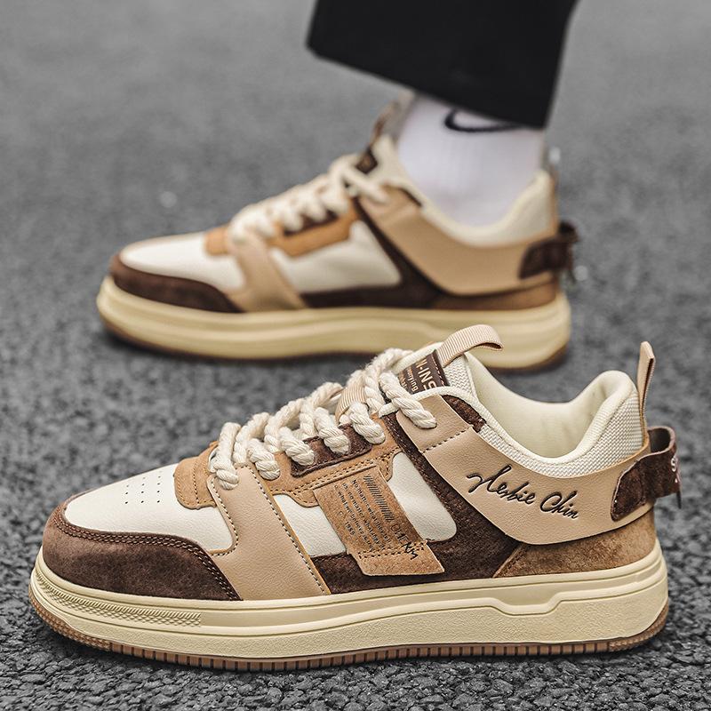 Shoes Men's Autumn and Winter Men's Casual Sneaker Fashion Low Top Japanese Minority Board Shoes Student White Shoes