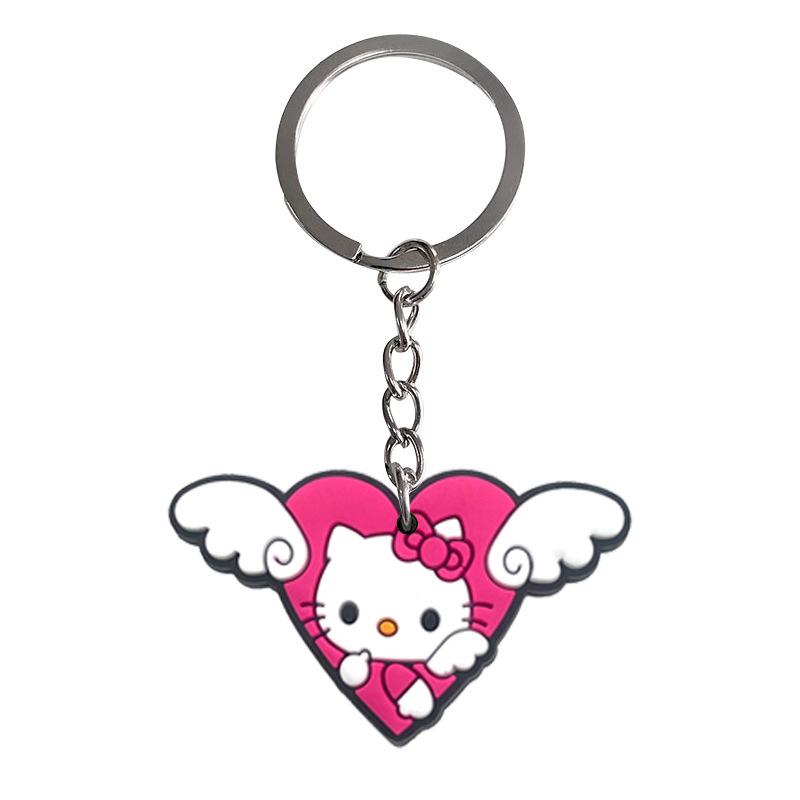HelloKitty Keychain Soft Rubber Pendant - Small Gift Accessory