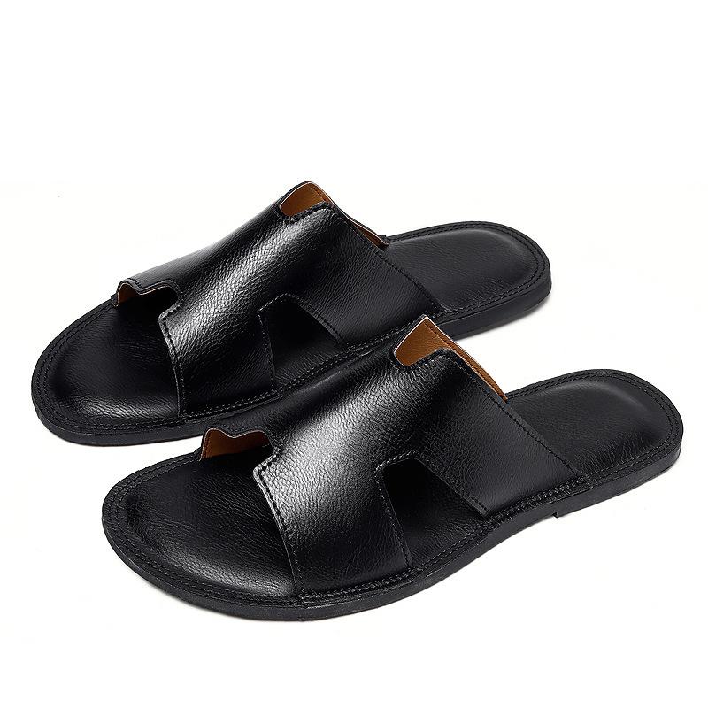 Fisherman's Slippers 2025 Summer Sandals Breathable Slippers Men's Outdoor Beach Shoes Large Size High-end Quality Slippers